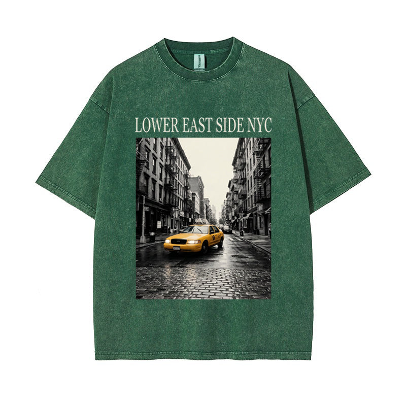 T-Shirt Lower East Side NYC Taxi