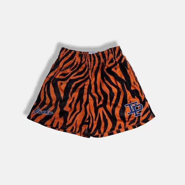 IP Shorts Tiger Stripes Mesh Shorts