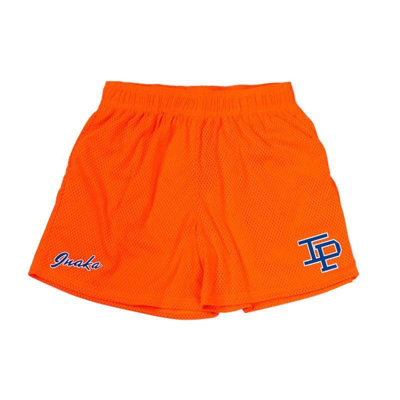 IP Shorts Orange Mesh Shorts