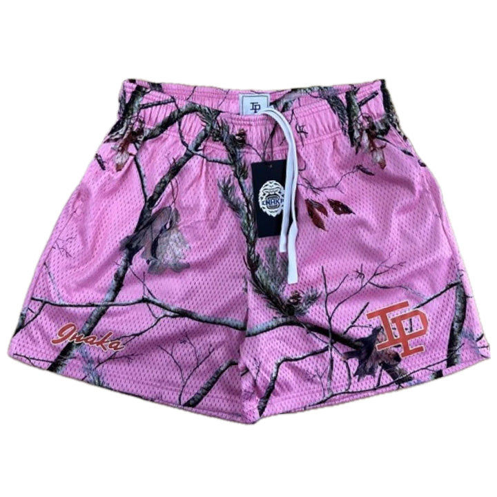 IP Camo Pink Mesh Shorts