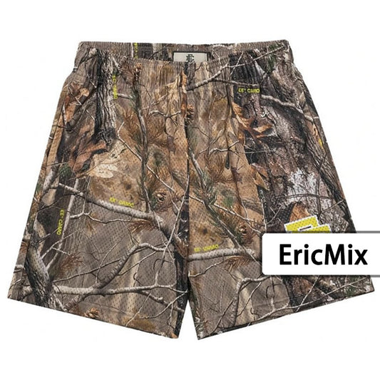 EE Camo Yellow Shorts