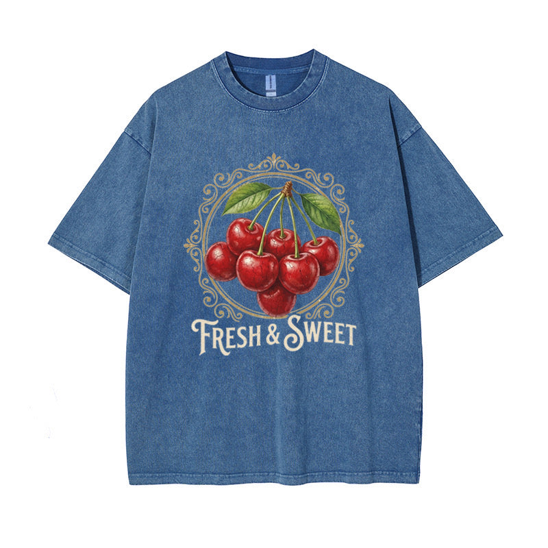 T-Shirt Retro Summer Fruit Graphic Tee