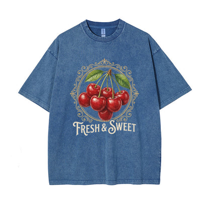 T-Shirt Retro Summer Fruit Graphic Tee