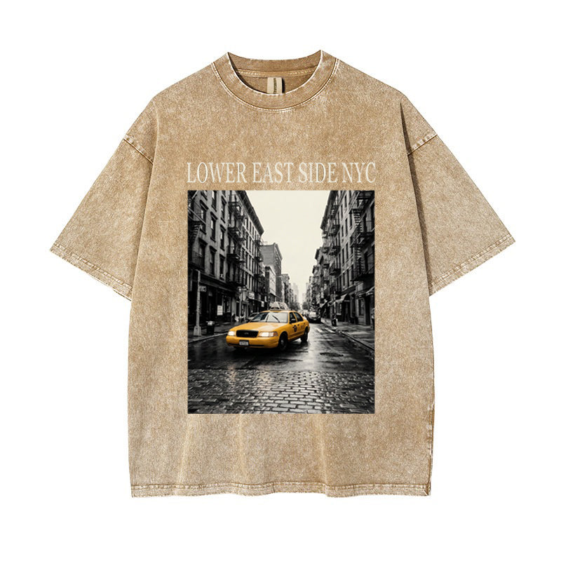 T-Shirt Lower East Side NYC Taxi