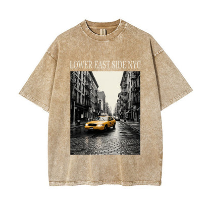 T-Shirt Lower East Side NYC Taxi