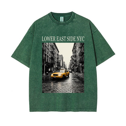 T-Shirt Lower East Side NYC Taxi