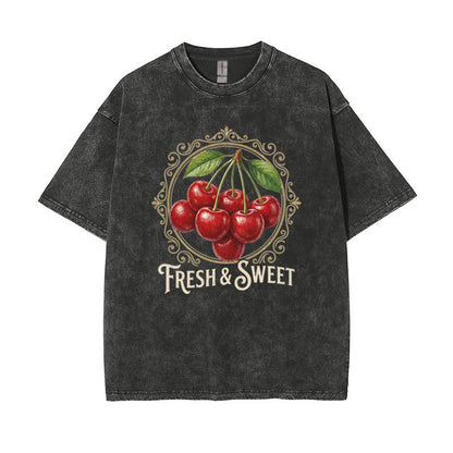 T-Shirt Retro Summer Fruit Graphic Tee