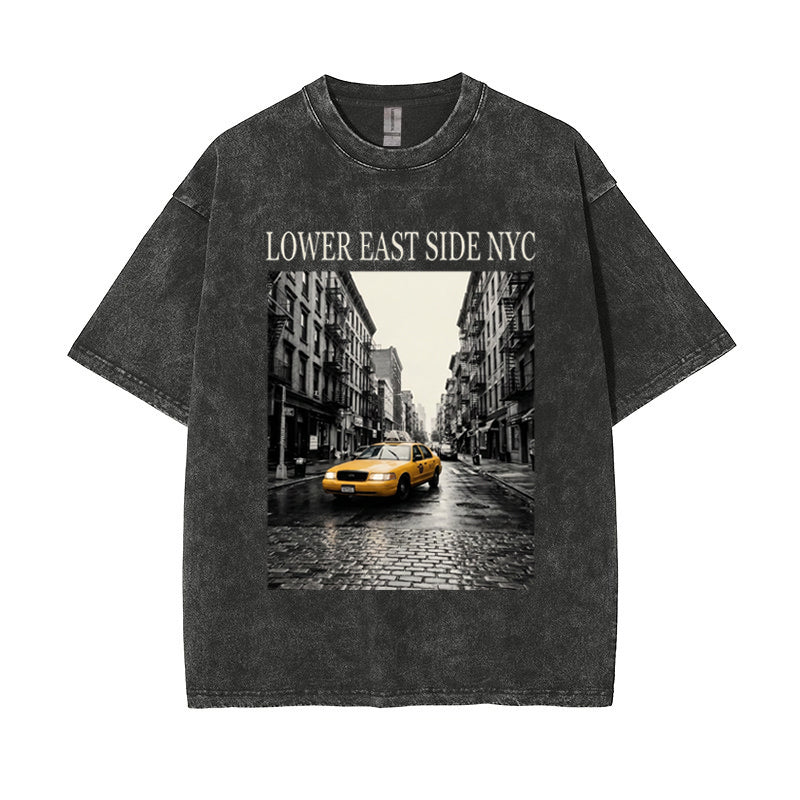 T-Shirt Lower East Side NYC Taxi
