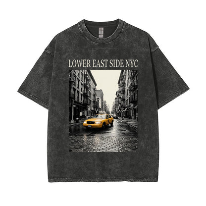 T-Shirt Lower East Side NYC Taxi