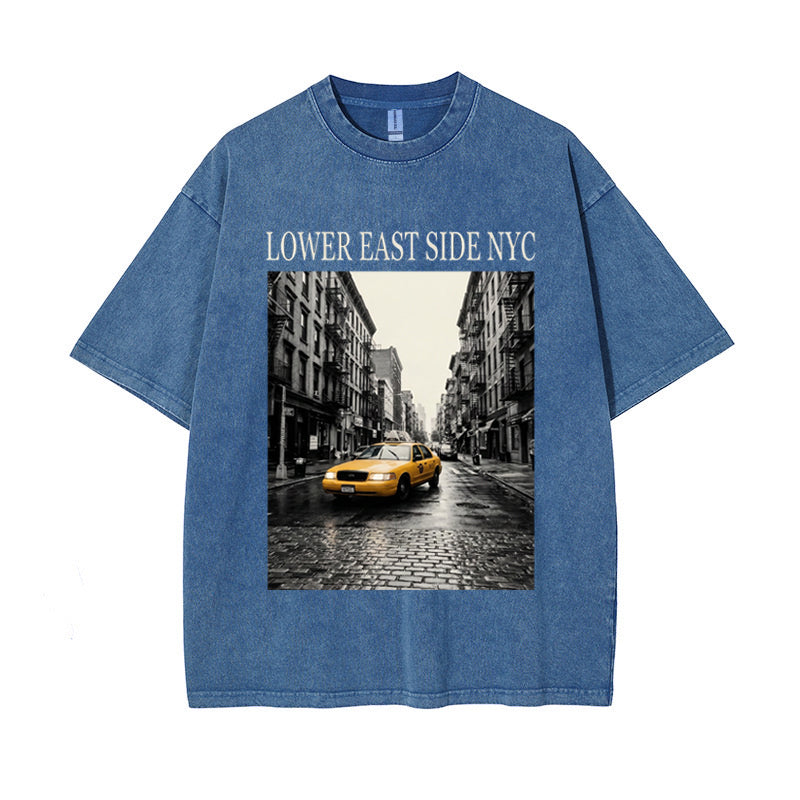 T-Shirt Lower East Side NYC Taxi