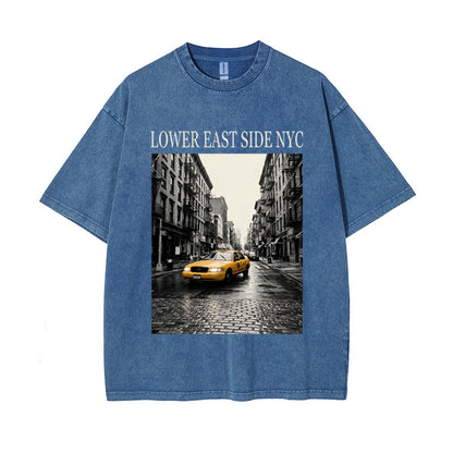 T-Shirt Lower East Side NYC Taxi