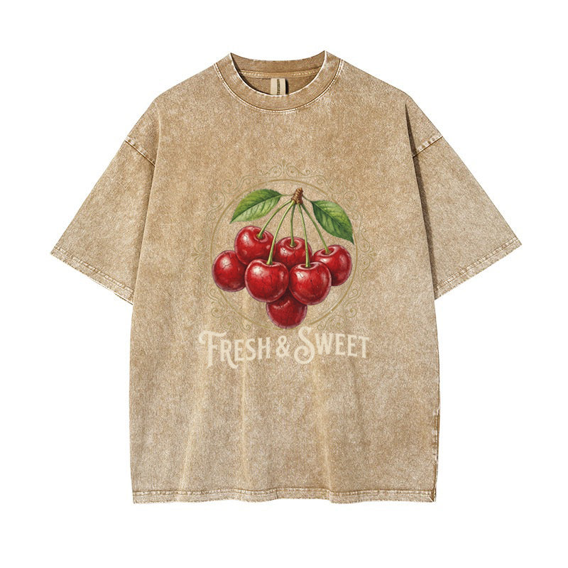 T-Shirt Retro Summer Fruit Graphic Tee