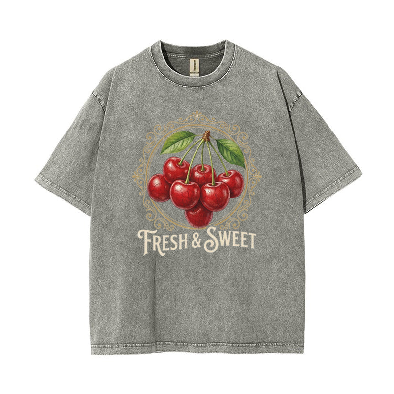 T-Shirt Retro Summer Fruit Graphic Tee