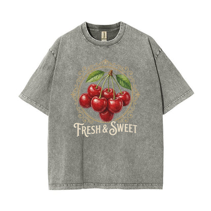 T-Shirt Retro Summer Fruit Graphic Tee