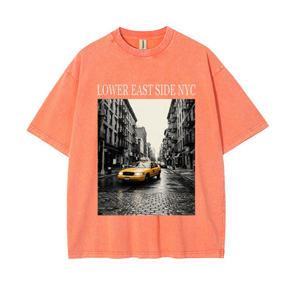 T-Shirt Lower East Side NYC Taxi