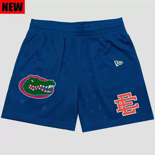 EE Crocodile Blue Beach Sports Shorts