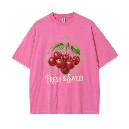 T-Shirt Retro Summer Fruit Graphic Tee
