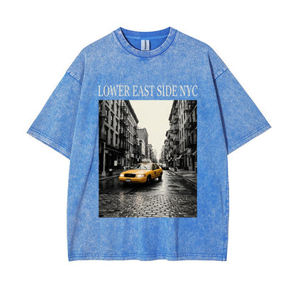 T-Shirt Lower East Side NYC Taxi