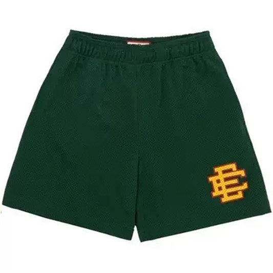 EE Basic Dark Green Beach Sports Shorts