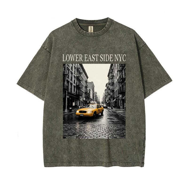 T-Shirt Lower East Side NYC Taxi