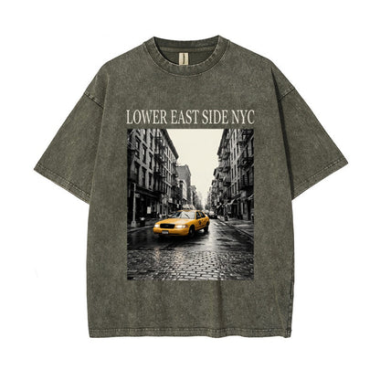 T-Shirt Lower East Side NYC Taxi