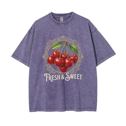 T-Shirt Retro Summer Fruit Graphic Tee
