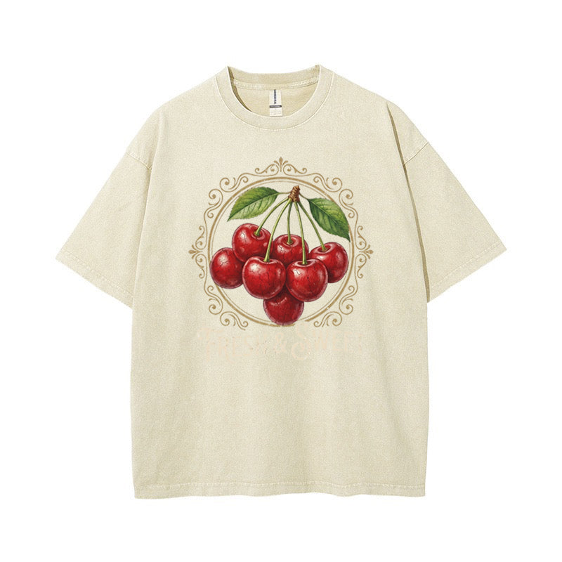 T-Shirt Retro Summer Fruit Graphic Tee