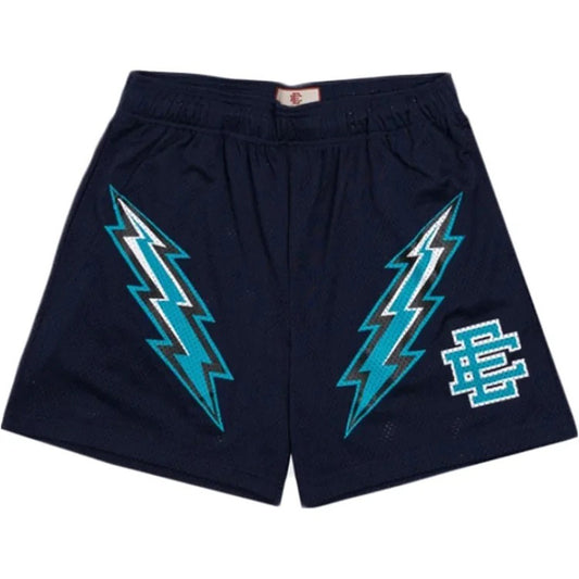 EE Navy Lightning Shorts