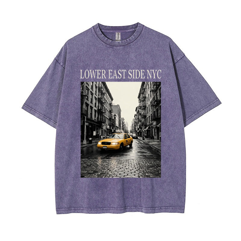T-Shirt Lower East Side NYC Taxi