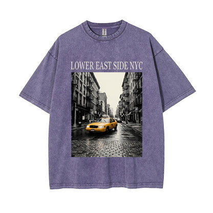 T-Shirt Lower East Side NYC Taxi