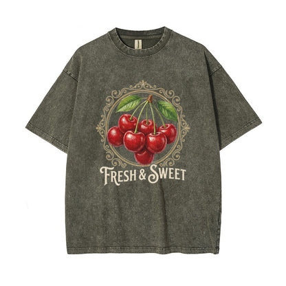 T-Shirt Retro Summer Fruit Graphic Tee