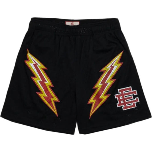 EE Black Red Lightning Shorts