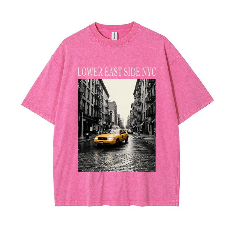 T-Shirt Lower East Side NYC Taxi