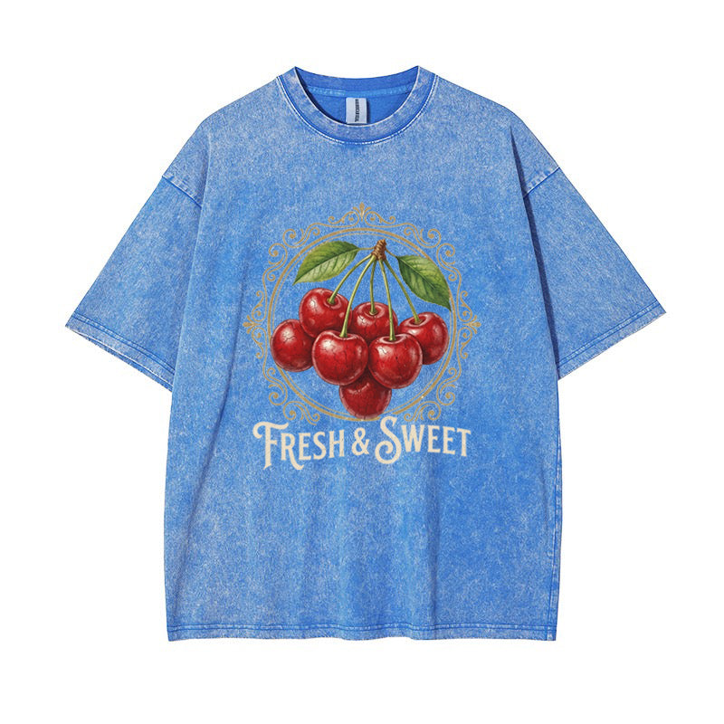 T-Shirt Retro Summer Fruit Graphic Tee