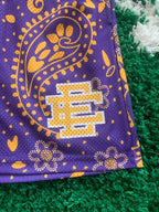 EE Basic Short Purple Paisley