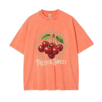 T-Shirt Retro Summer Fruit Graphic Tee