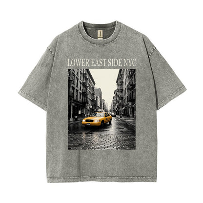T-Shirt Lower East Side NYC Taxi