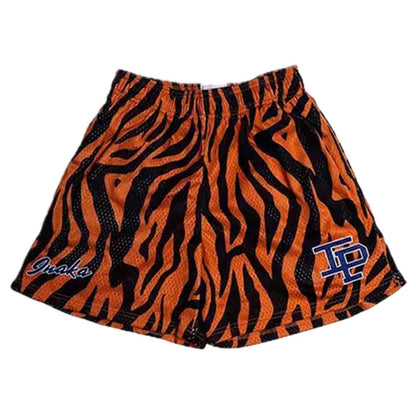 IP Tiger Stripes Mesh Shorts