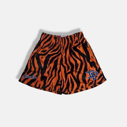 IP Shorts Tiger Stripes Mesh Shorts