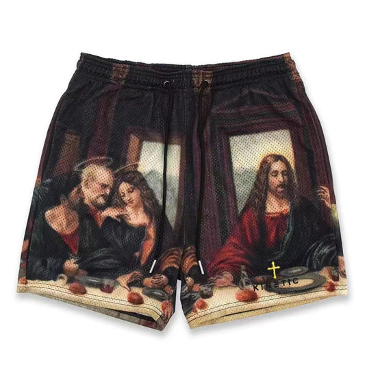 The Last Supper Mesh Shorts