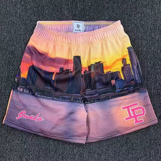 IP Shorts Miami Skyline Mesh Shorts